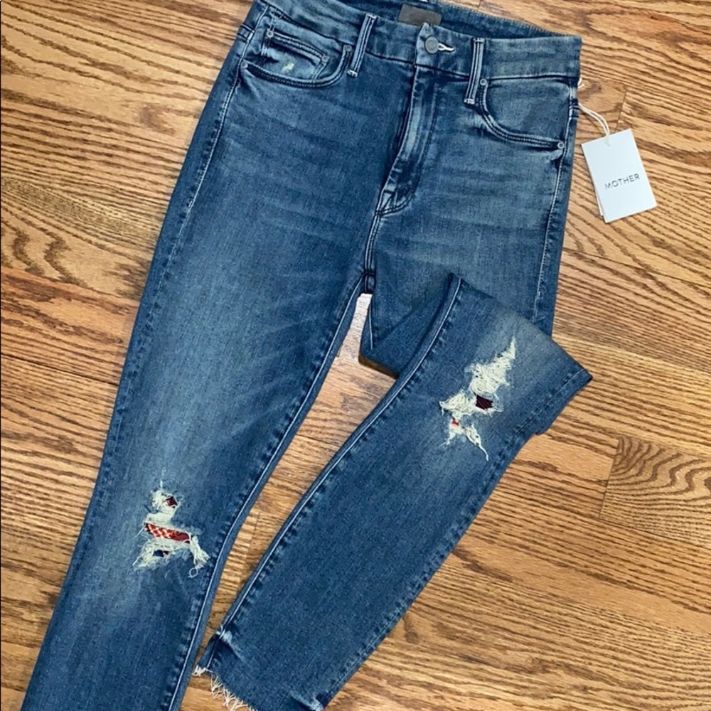 Mother Looker High Waisted Jeans 24